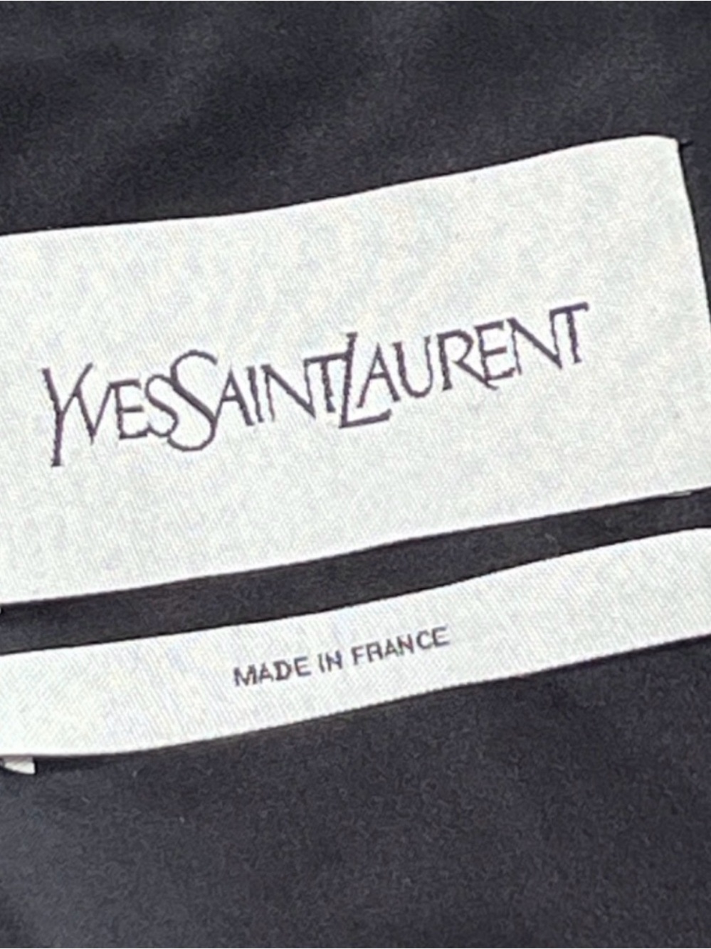 Yves Saint Laurent Black & White Tweed Double-Breasted Blazer - Picture 7 of 10